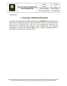 POLÍTICA TRATAMIENTO DE DATOS 3
